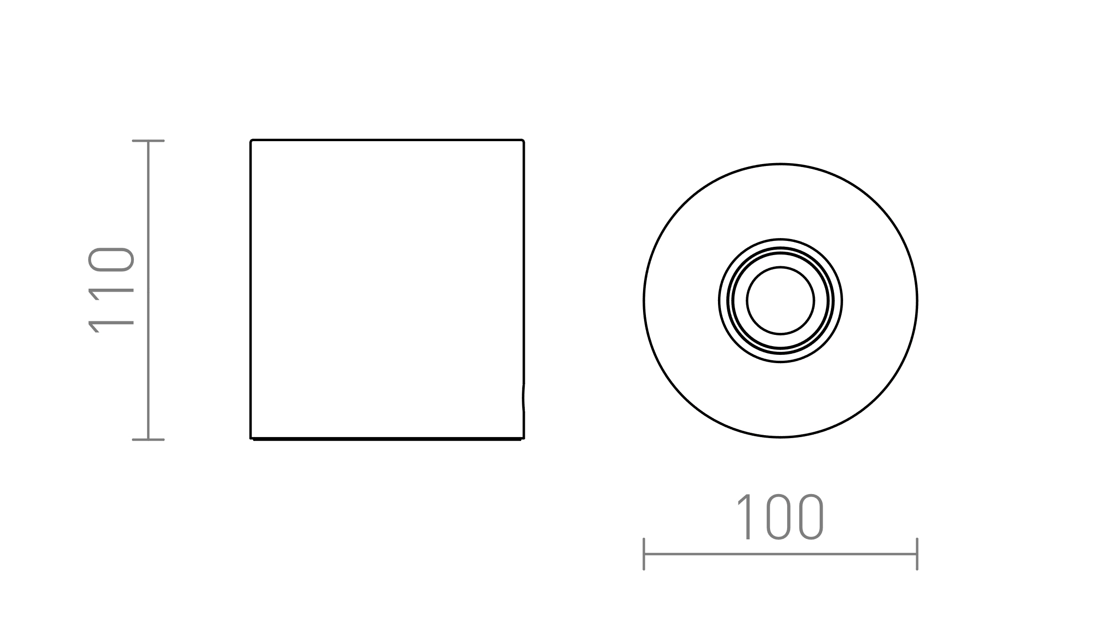 Termék vázlat – LEDRA CAMINO asztali lámpa dekoratív terasz 230V LED E27 15W