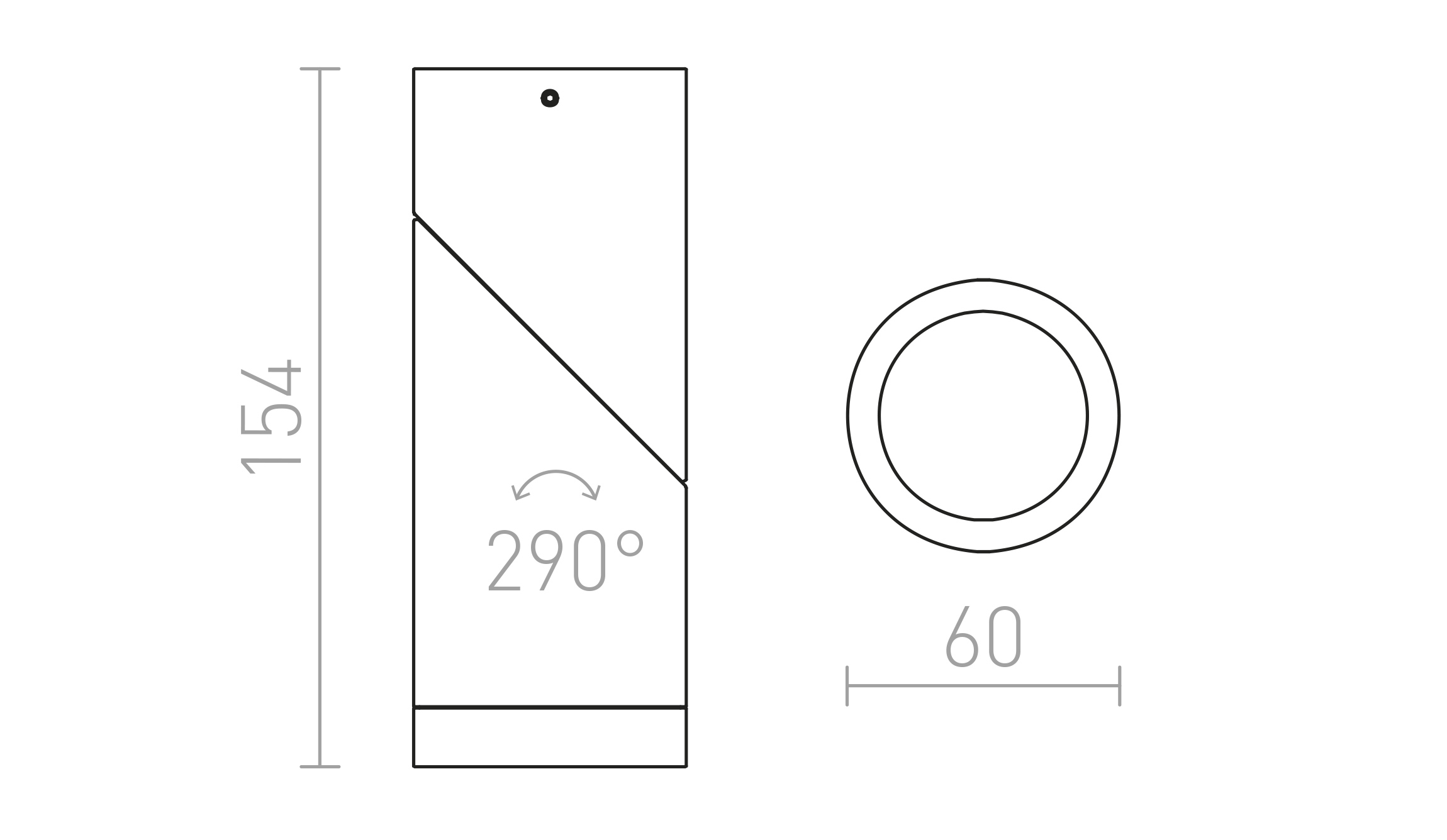 Termék vázlat – LEDRA SNAZZY fekete 230V LED GU10 8W