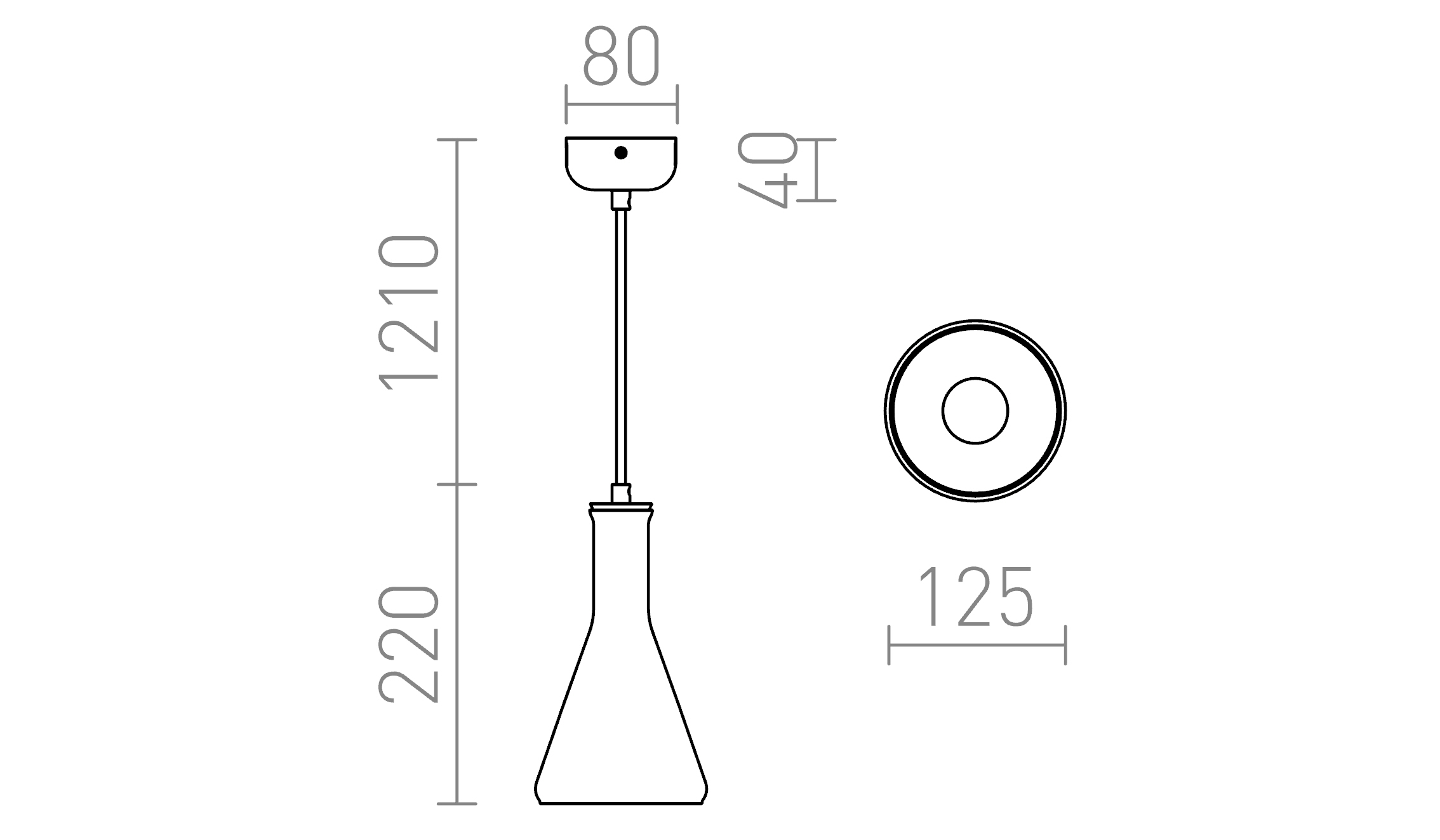 Termék vázlat – LEDRA PULIRE CON függőlámpa opálüveg/fa/króm 230V LED E14 6W
