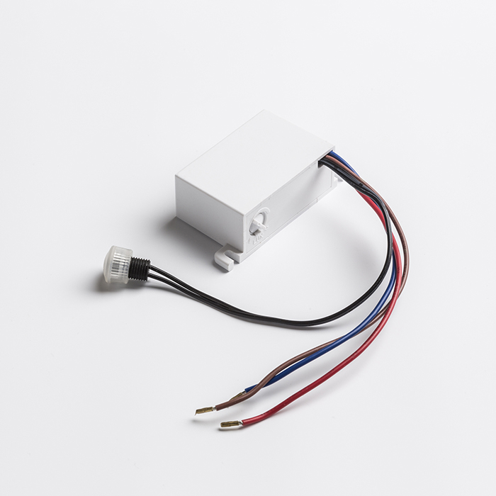 RENDL DARK SENSOR 5-50 Lux vstavaný biela 230V IP44
