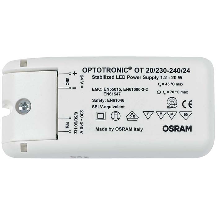 RENDL TRAFO 0,5-20W 24= 20W