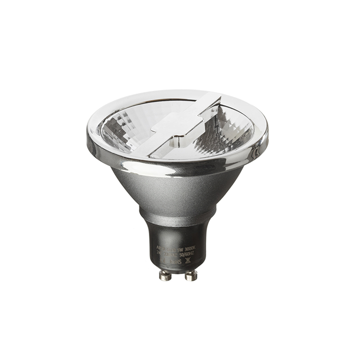 RENDL G13407 ALFA LED žiarovka, GU10 striebrosivá chróm