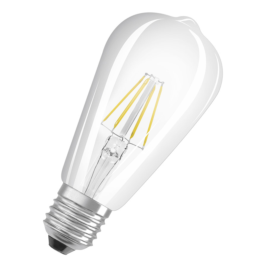 RENDL OSRAM Retrofit Edison číra 230V E27 LED EQ40 2700K