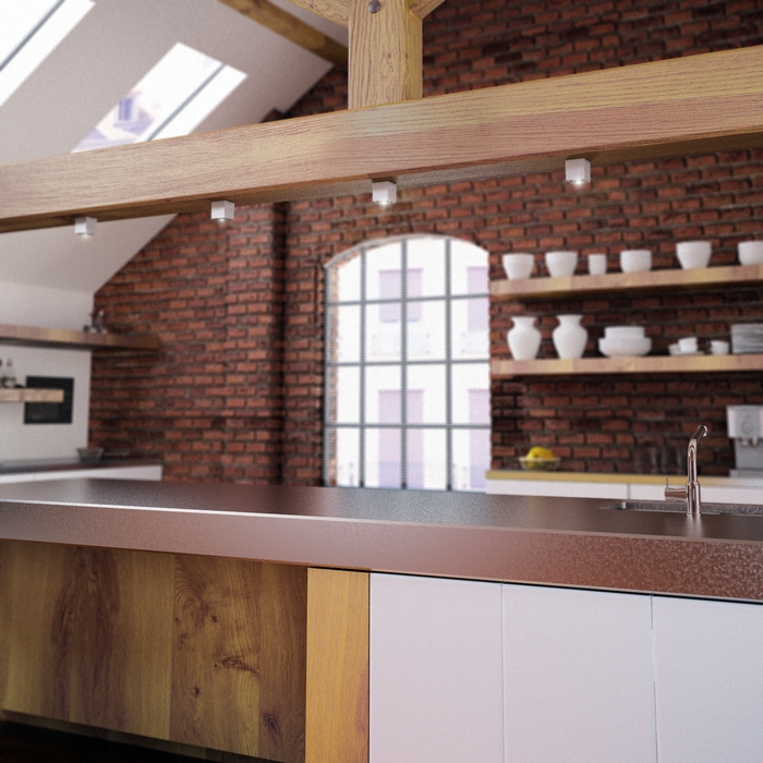 RENDL BERIT I hliník 230V GU10 50W