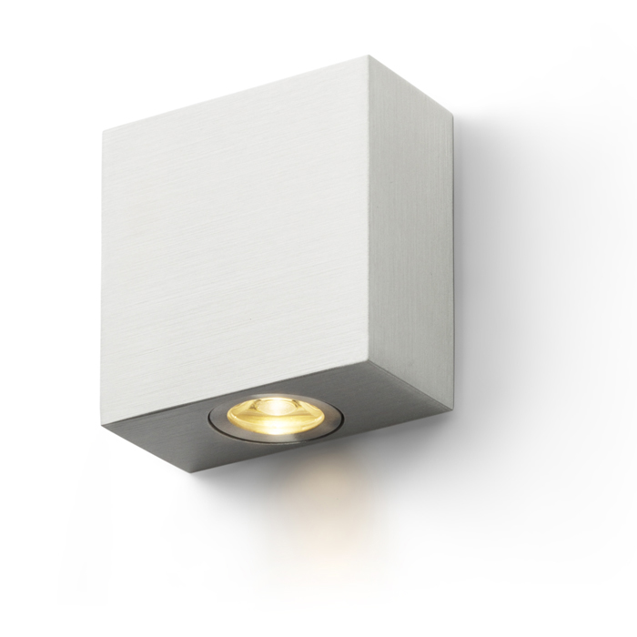 RENDL R10178 TICO LED nástenná lampa, up - down hliník