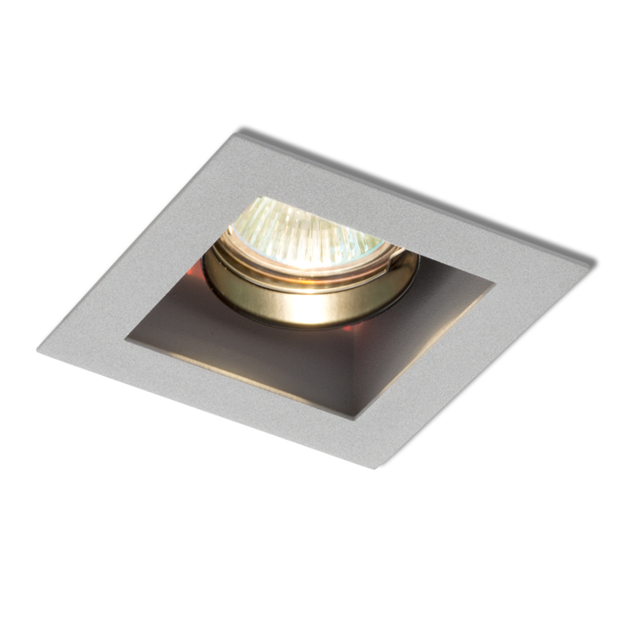 RENDL MONE I výklopná striebornosivá 12V GU5,3 50W