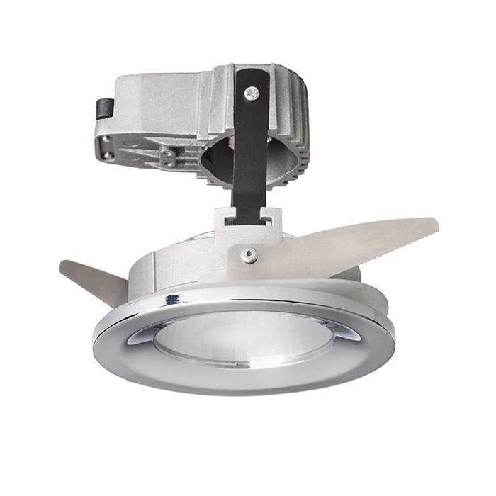 RENDL VERO zápustná chróm 230V GU10 50W IP44