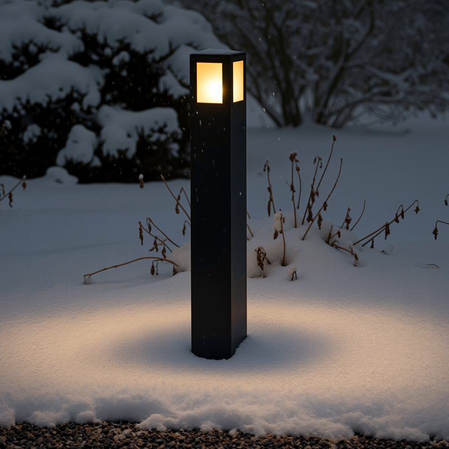 RENDL PONDER 65 stojanová čierna 230V LED E27 15W IP44