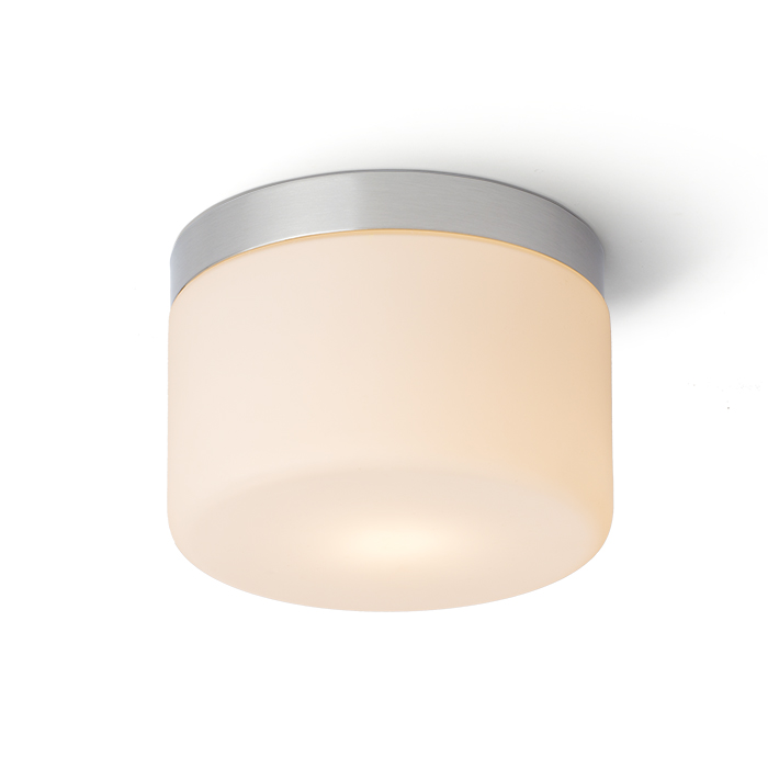 RENDL ARANA R 17 přisazená matný nikl 230V LED E27 11W IP44