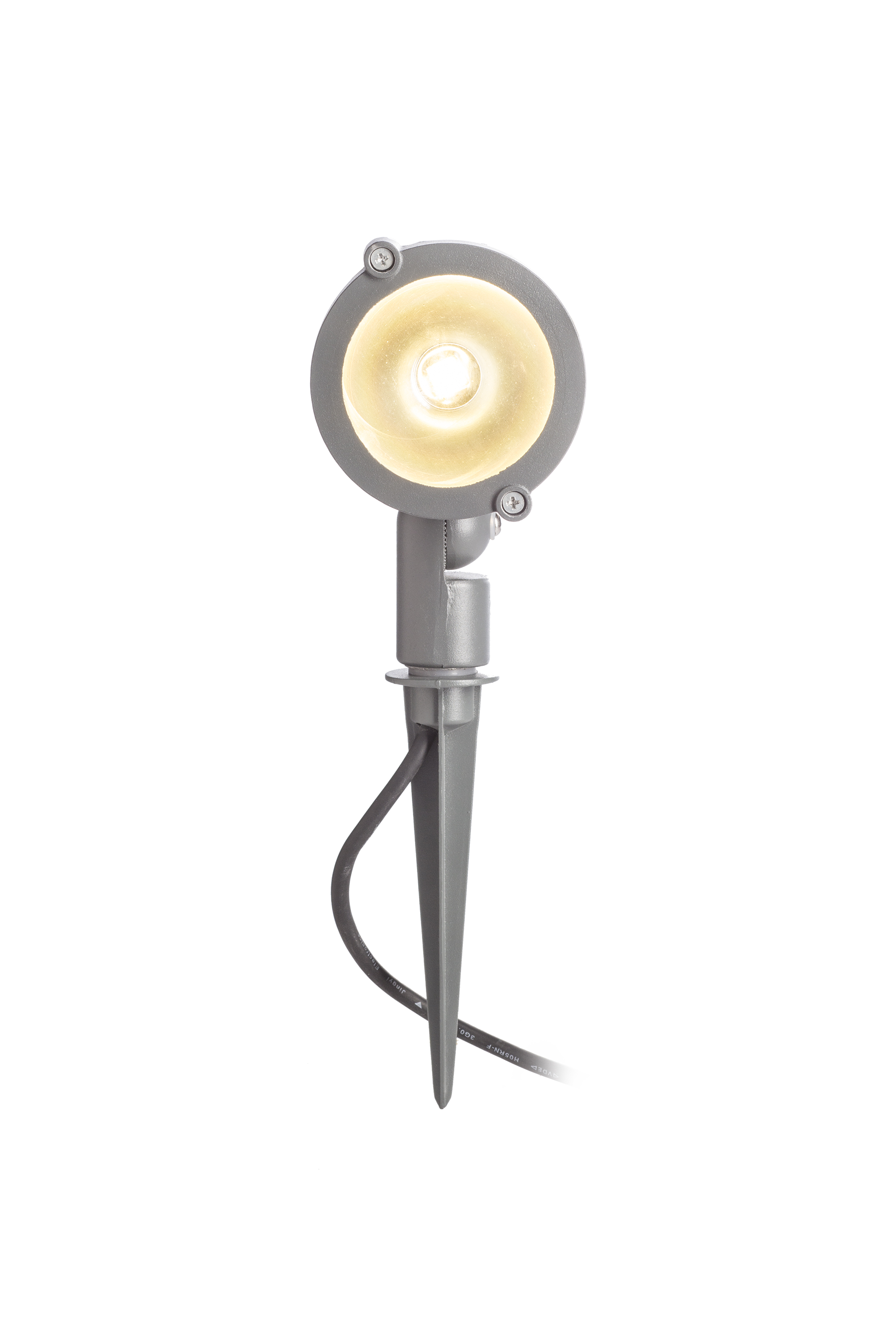 RENDL GARY LED na bodci sivá 230V LED 10W 45° IP65 3000K