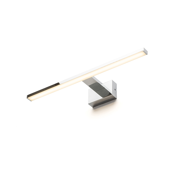 RENDL R10613 PALEA LED nástenná lampa, kúpeľňové IP44 chróm