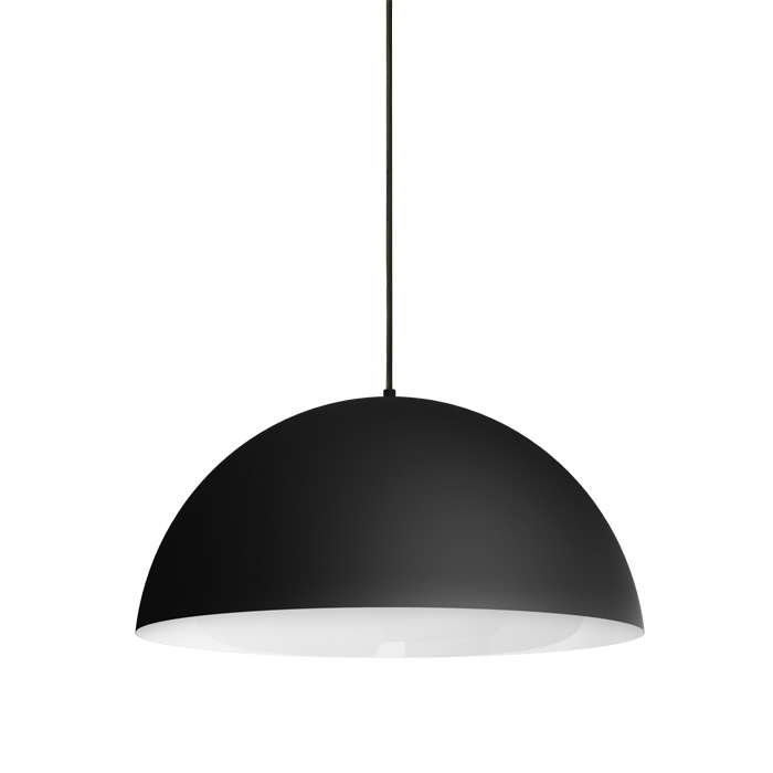 RENDL MONROE 50 závesná matná čierna/biela 230V LED E27 30W
