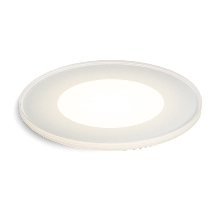 RENDL CLARO zápustná opálové sklo 230V LED 4W IP65 2700K