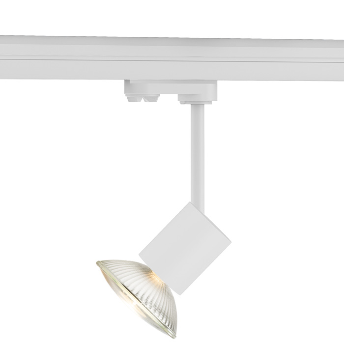 RENDL FAX na trojokruh. lištu biela 230V LED GU10 12W