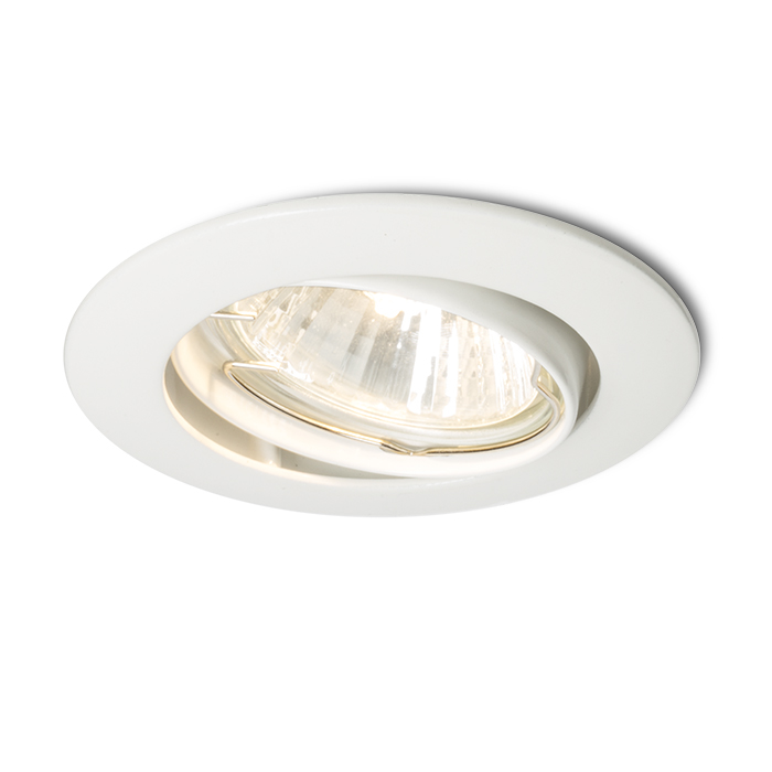 RENDL TOPIC R nakláňacia matná biela 230V LED GU10 8W