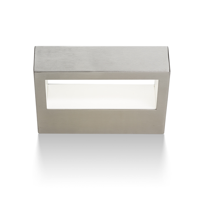 RENDL CHLOE nástenná nerez 230V LED 9W IP65 3000K