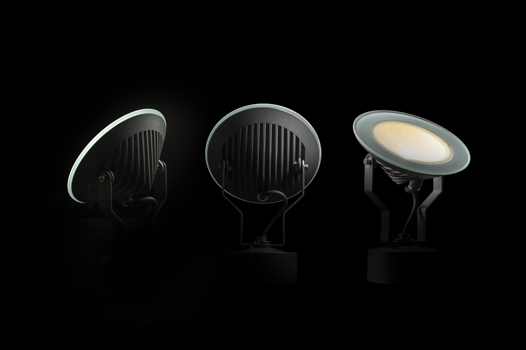 RENDL R11753 FOX LED vonkajšie svietidlo, reflektor IP65 antracitová