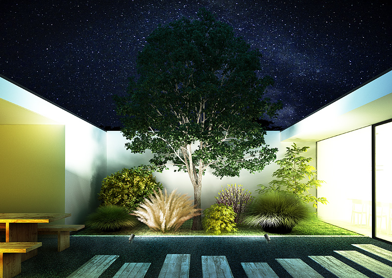 RENDL ROSS vonkajší reflektor antracitová 230V LED 9W 8 30° IP65 3000K