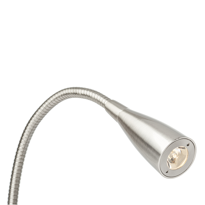 RENDL POINT nástenná matný nikel 230V LED 3W 40° 3000K