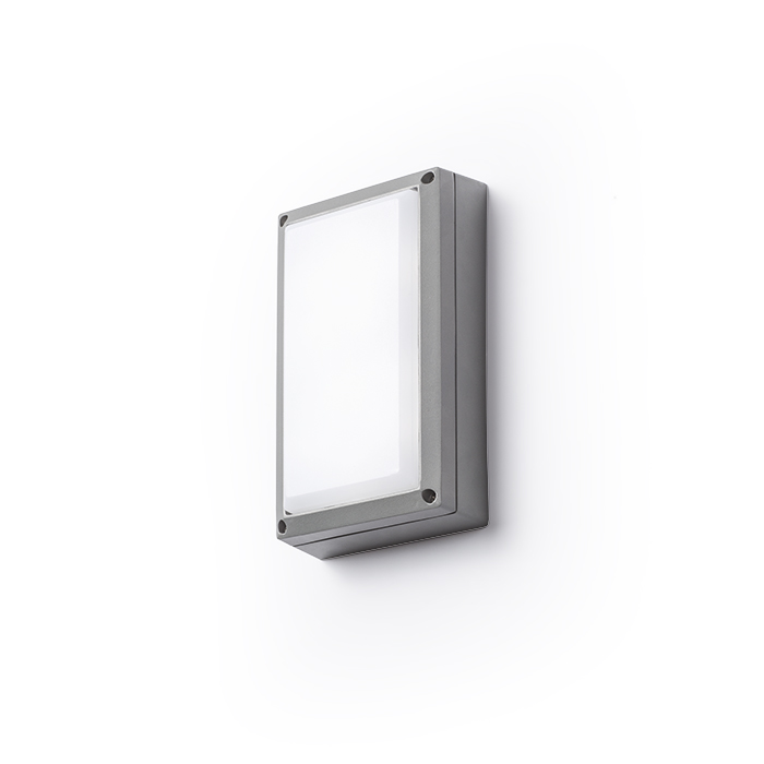 RENDL ASPEN prisadená striebornosivá 230V LED 5W IP54 3000K