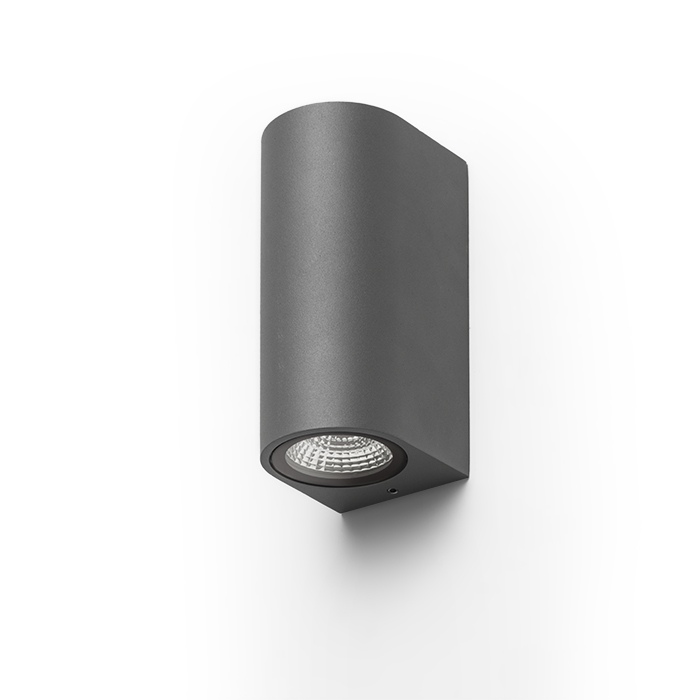 RENDL ZACK II antracitová 230V LED 2x3W 58° IP54 3000K