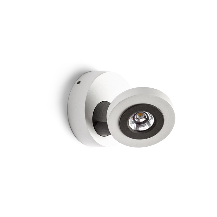 RENDL R12079 DIGA LED bodové svetlo, nakláňacie biela/antracitová