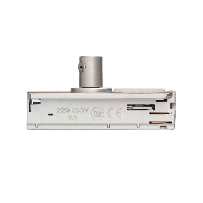 RENDL 1F adaptér striebornosivá 230V