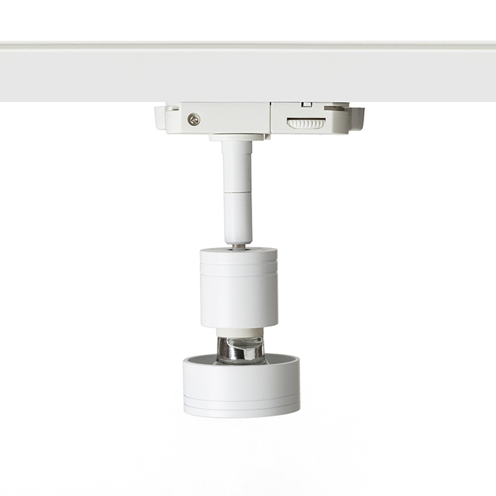 RENDL PURINA na trojokruh. lištu biela 230V LED GU10 8W