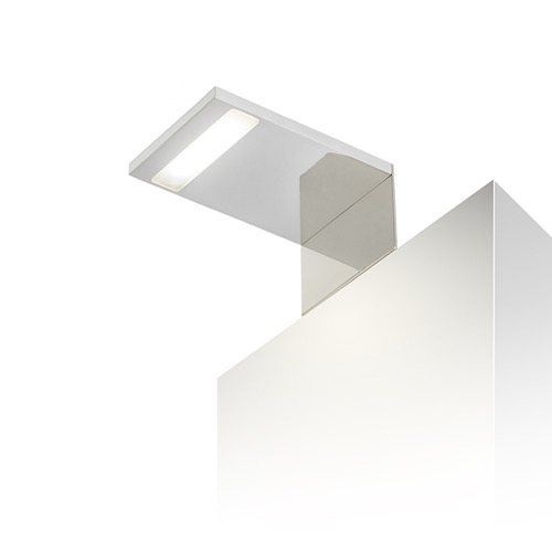 RENDL PARIS na skrinku chróm 230V LED 3W 120° IP44 3000K