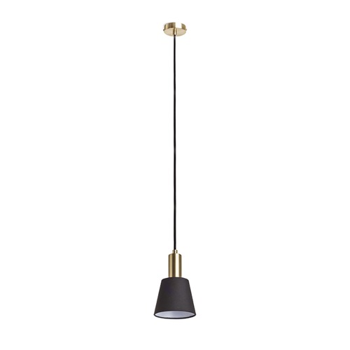 RENDL R12418 ICAR Outlet svietidiel, čierna/zlatá
