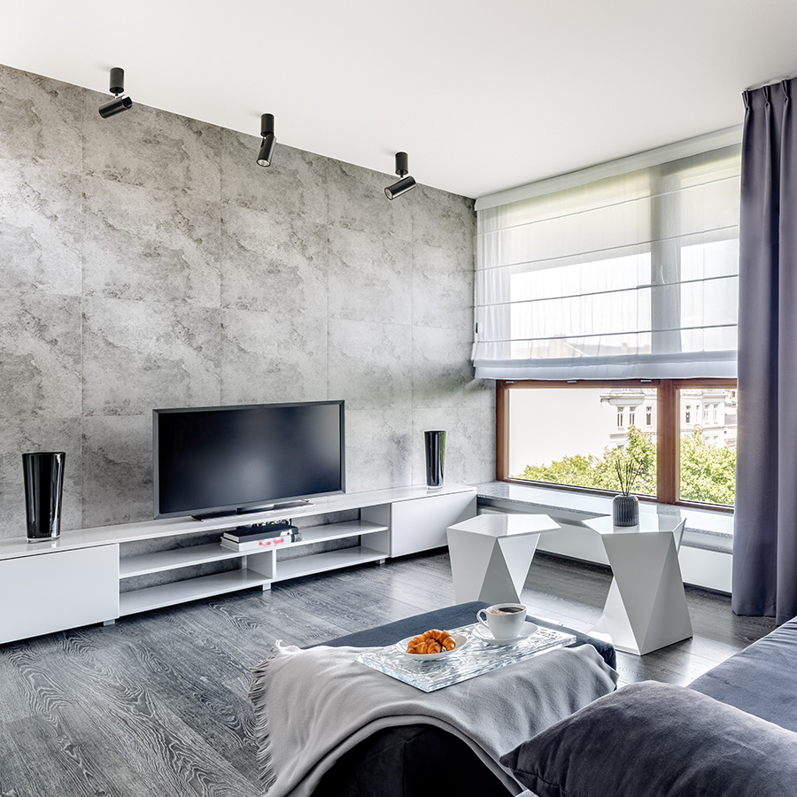 RENDL BOGARD stropná matná čierna 230V LED 5W 40° 3000K