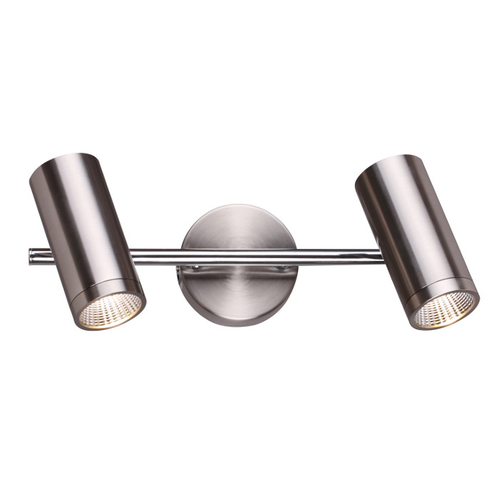 RENDL R12504 BOGARD LED Outlet svietidiel, matný nikel