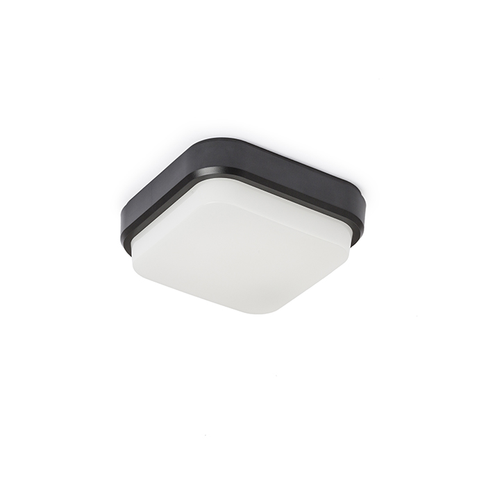 RENDL R12525 TARIS LED vonkajšie svietidlo, stropné IP54 čierna plast