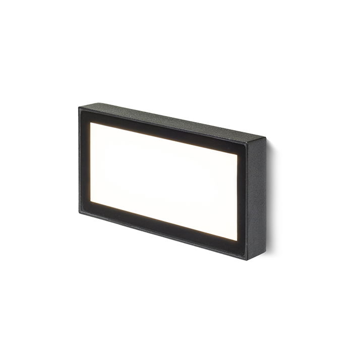 RENDL DEJAVU RC zápustná černá 230V LED 4W IP65 3000K