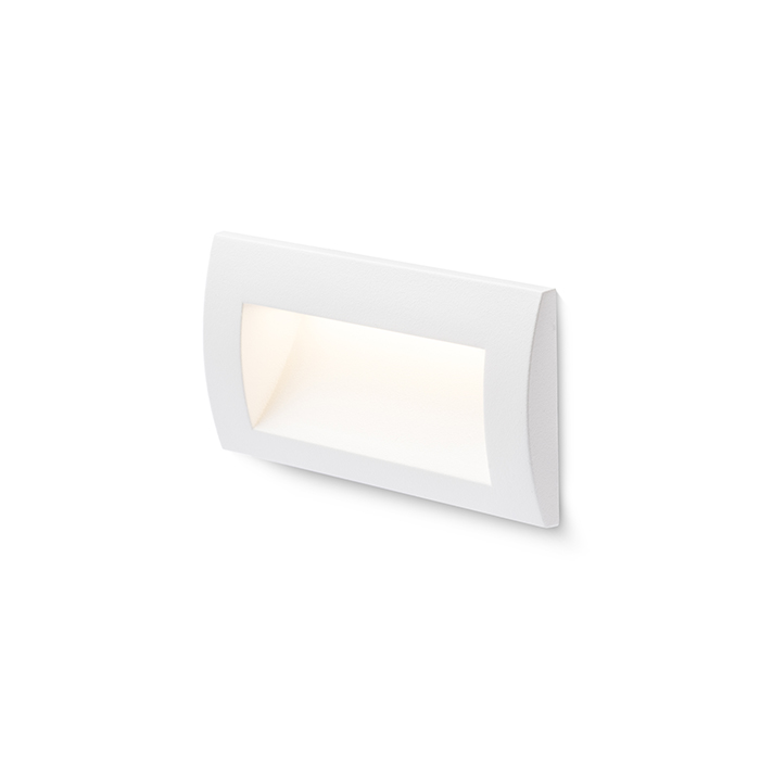 RENDL R12537 GORDIQ LED vonkajšie svietidlo, zápustné do steny IP65 biela