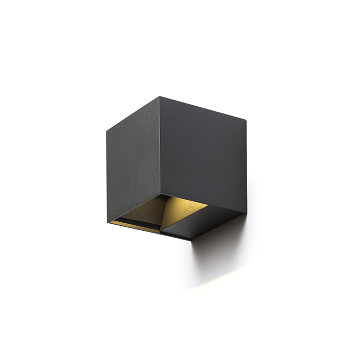 RENDL R12557 CARRE LED vonkajšie svietidlo, up - down IP54 antracitová