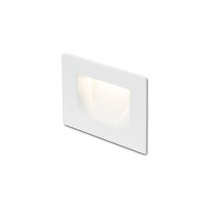 RENDL R12576 PER LED vonkajšie svietidlo, zápustné do steny IP54 biela
