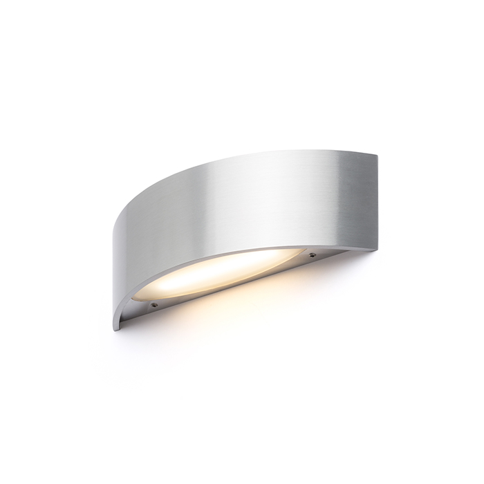 RENDL R12591 NAXOS LED nástenná lampa, up - down česaný kov