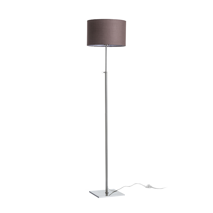 RENDL EDIKA stojanová hnedá matný nikel 230V LED E27 15W