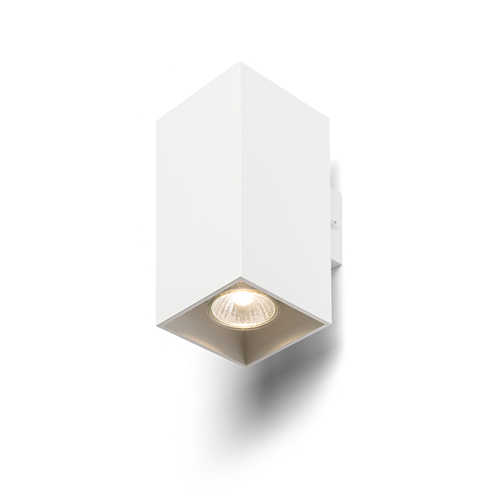 RENDL R12677 AGATE nástenná lampa, up - down matná biela