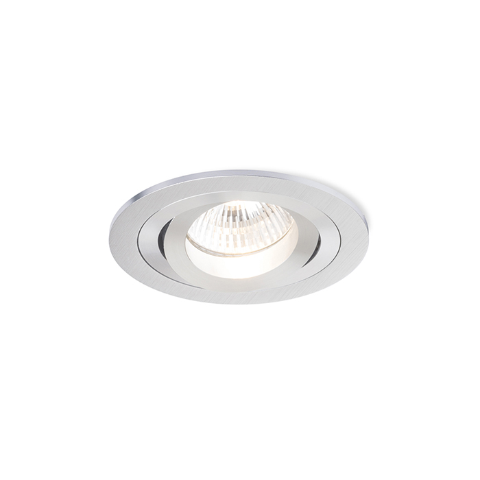 RENDL PASADENA GU10 R zápustná česaný hliník 230V LED GU10 7W
