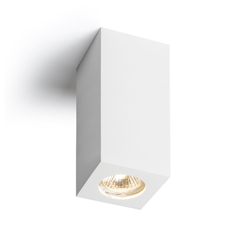 RENDL JACK SQ S 17 stropná sadrová 230V LED GU10 5W