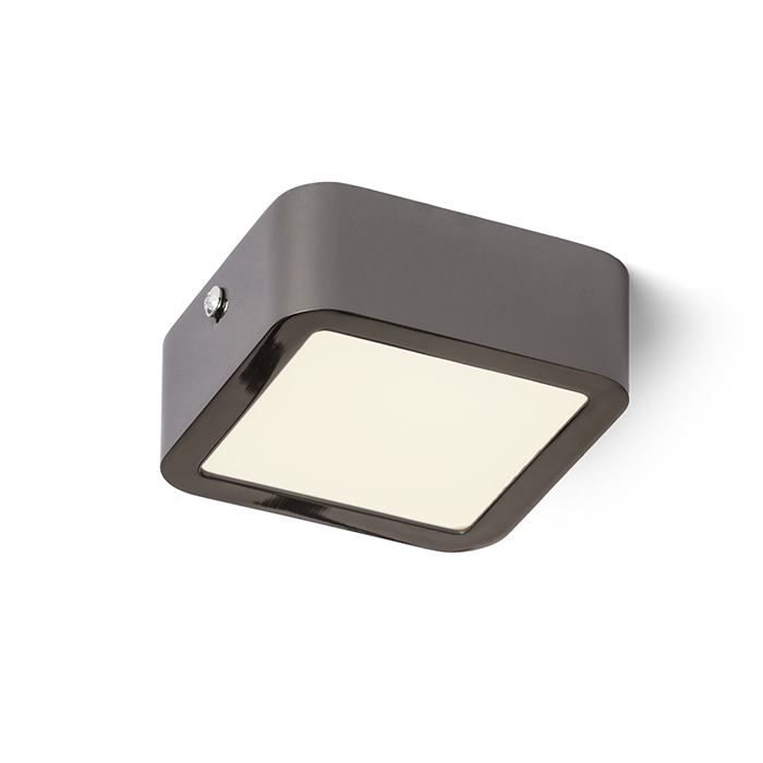 RENDL R12806 HUE LED prisadené svietidlo, technické čierny chróm