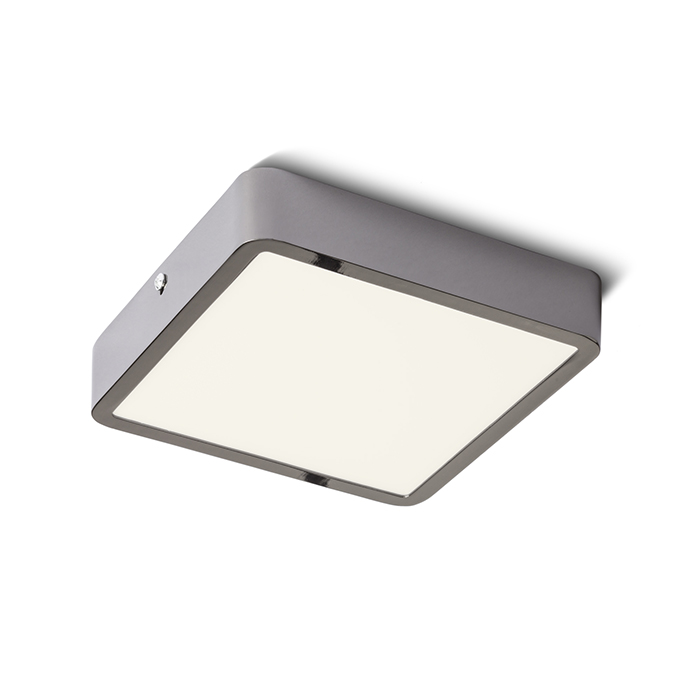 RENDL R12811 HUE LED prisadené svietidlo, technické čierny chróm