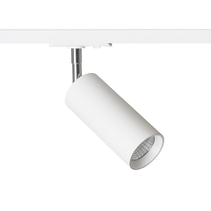 RENDL MAVRO na jednookr. lištu biela 230V LED 12W 38° 3000K