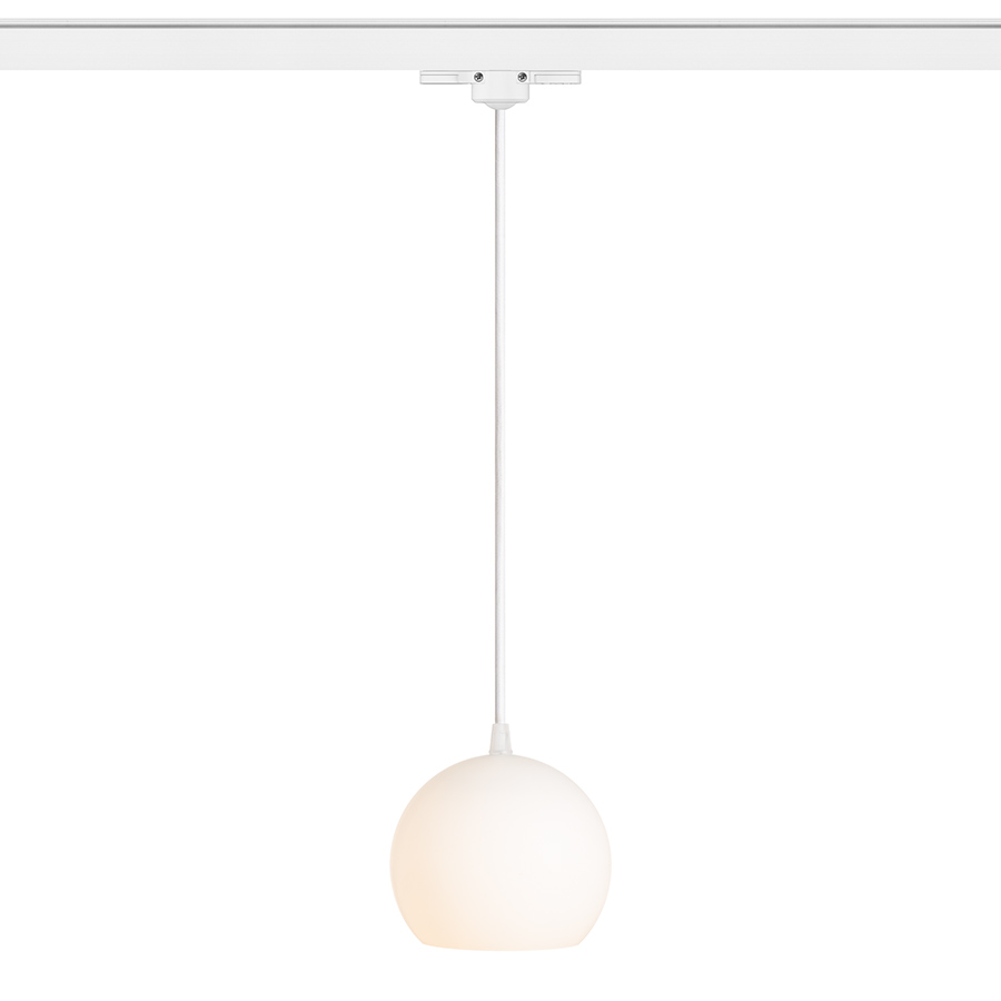 RENDL COPA na trojokruh. lištu opálové sklo 230V LED E27 11W