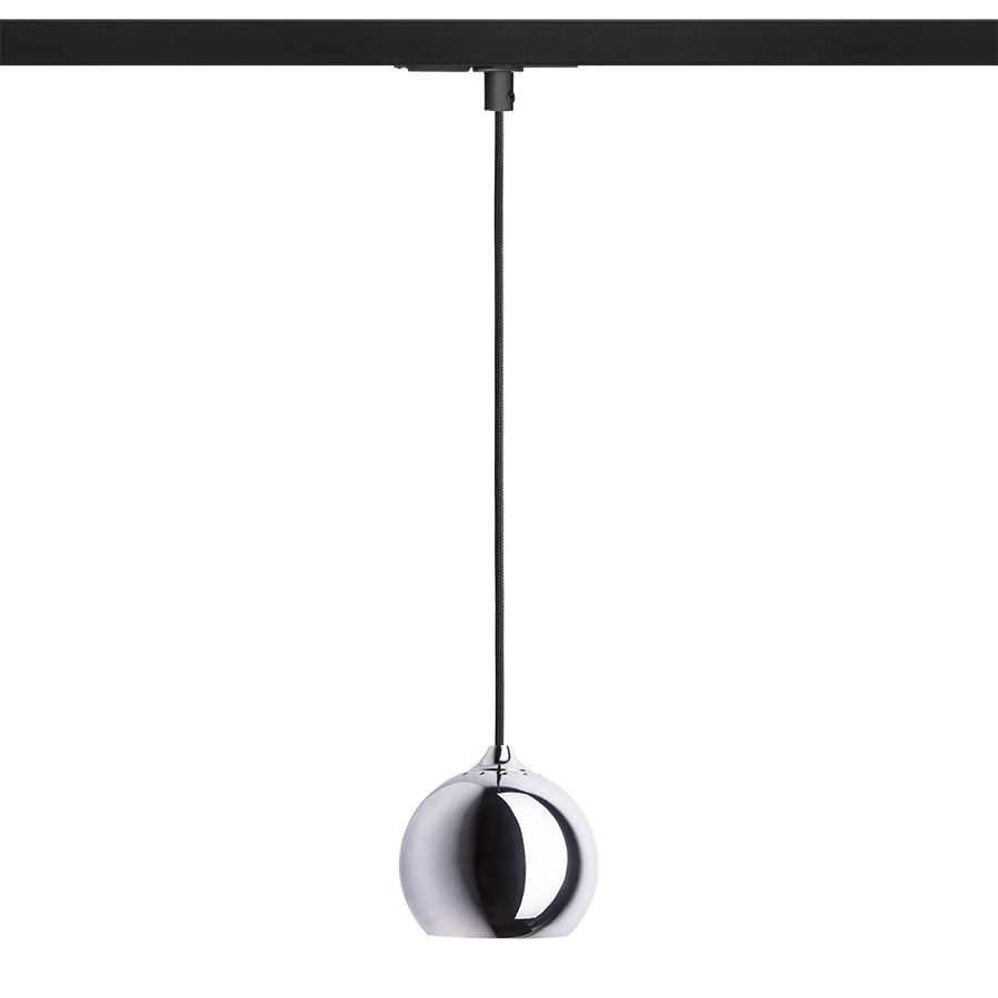 RENDL DESTY pre jednookr. lištu čierna chróm 230V GU10 35W