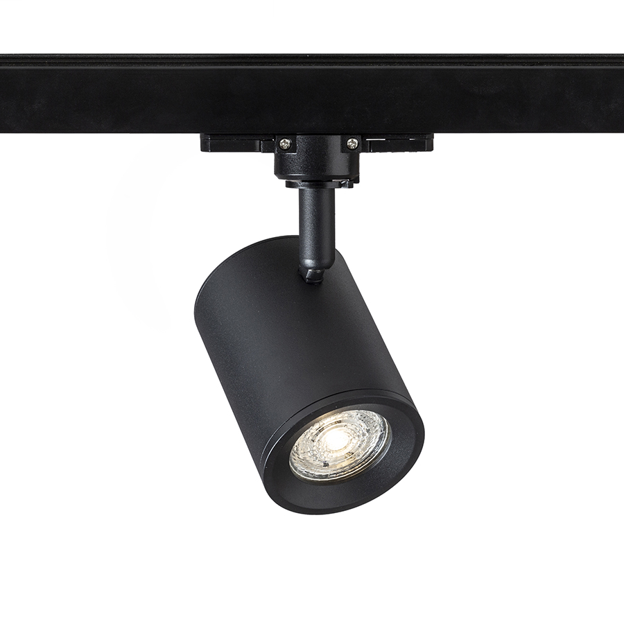 RENDL CADENZA na trojokruh. lištu čierna 230V LED GU10 10W