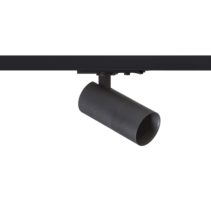 RENDL FORZA na jednookr. lištu čierna 230V LED GU10 10W