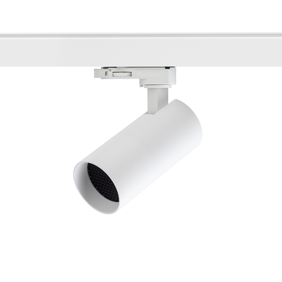 RENDL FORZA na trojokruh. lištu biela 230V LED GU10 10W